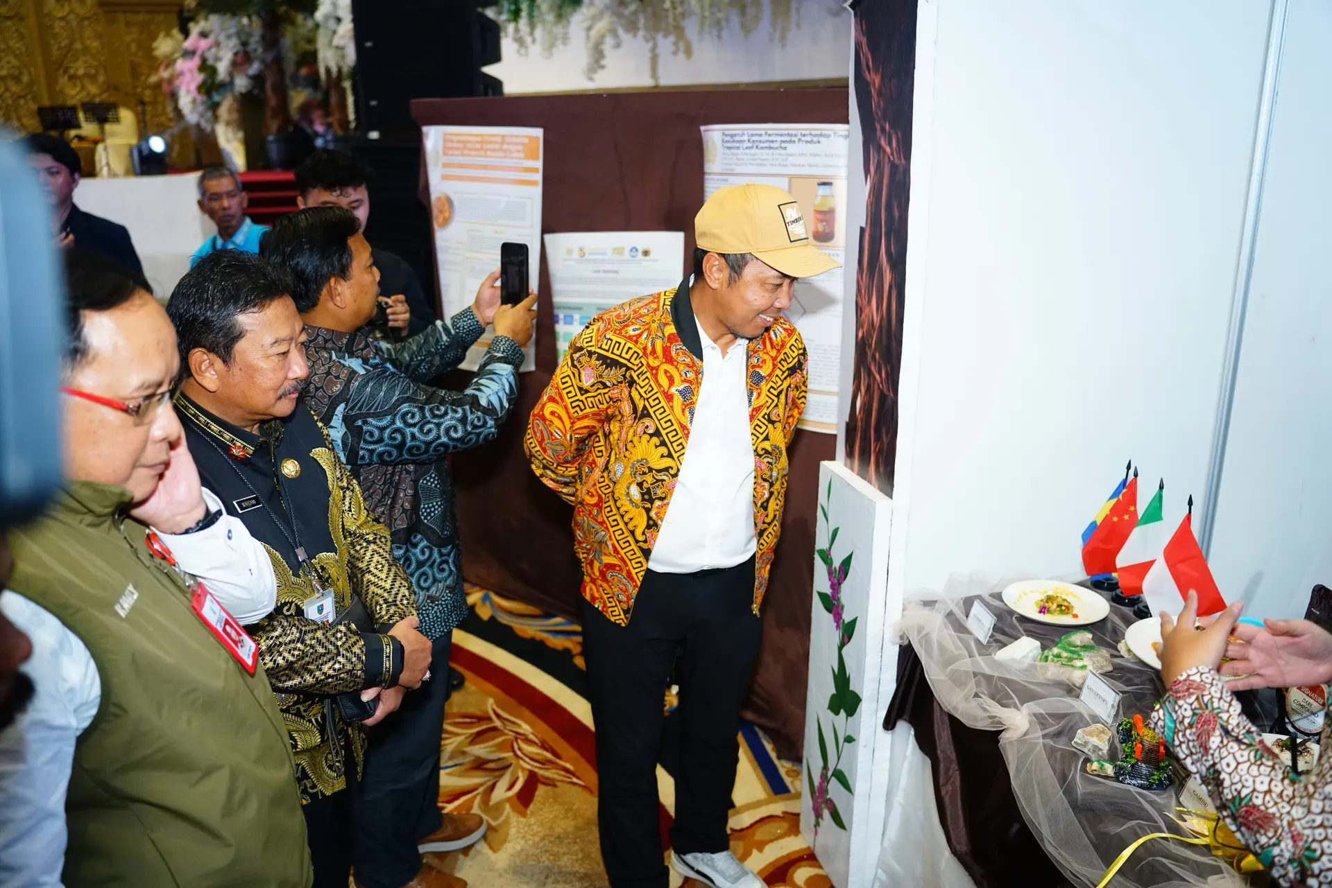 Booth pameran karya mahasiswa